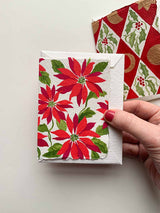 Hand Painted Christmas Cards A7 - Pack of 2