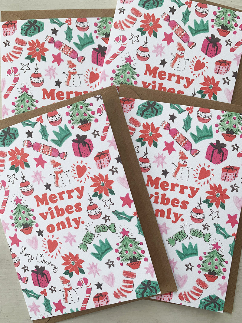 Christmas Card Pack of 4