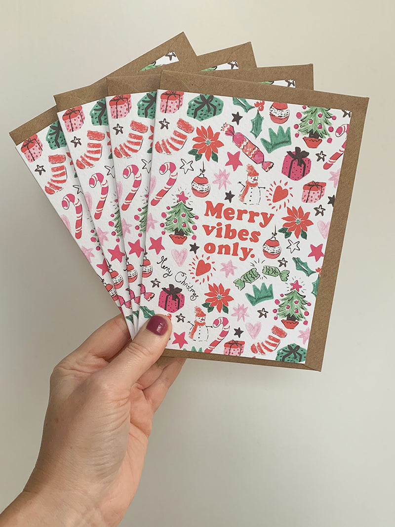 Christmas Card Pack of 4