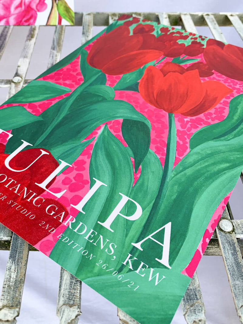 Tulipa 2nd Edition A4 & A3 Print